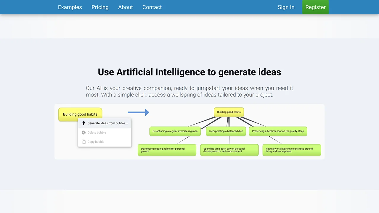 Screenshot 2 of Bubbl.us