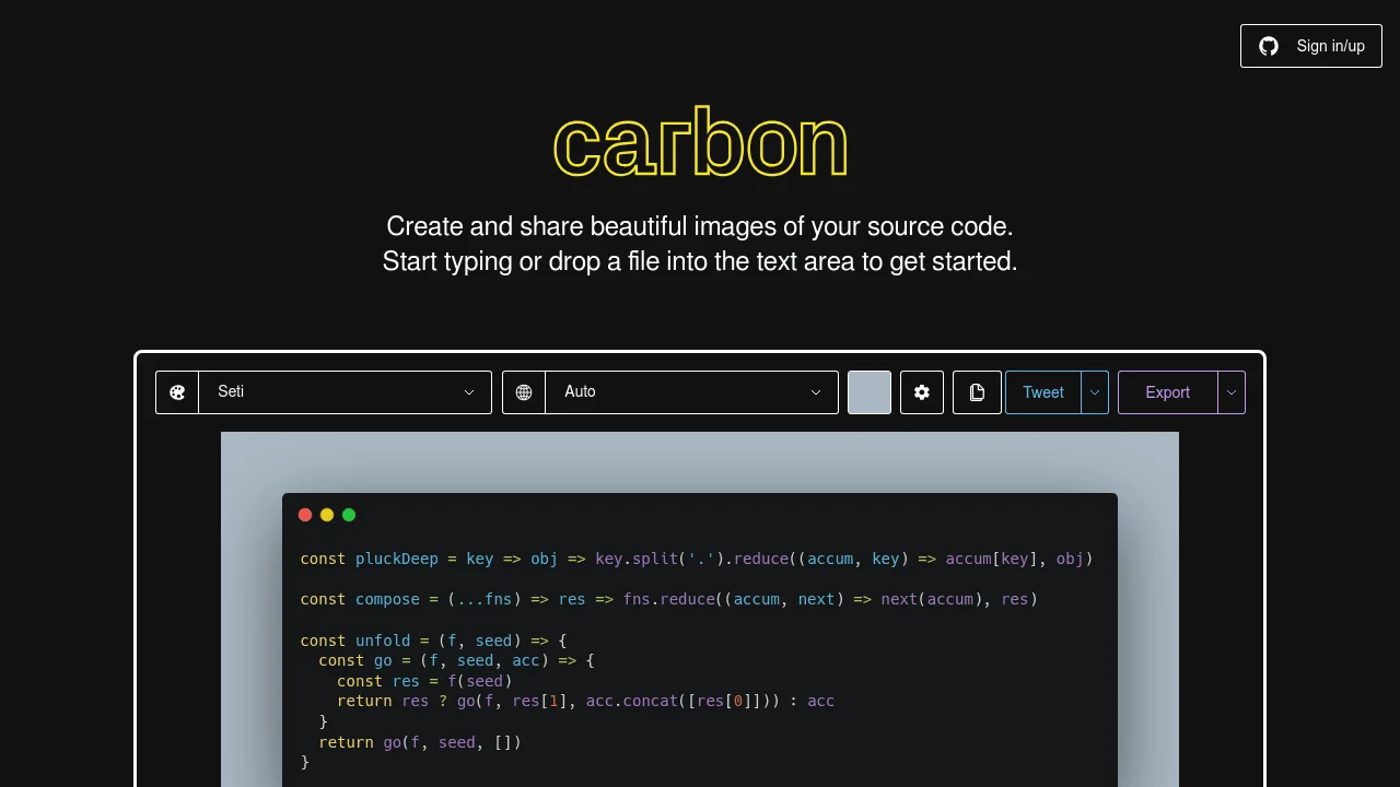 Screenshot 1 of Carbon