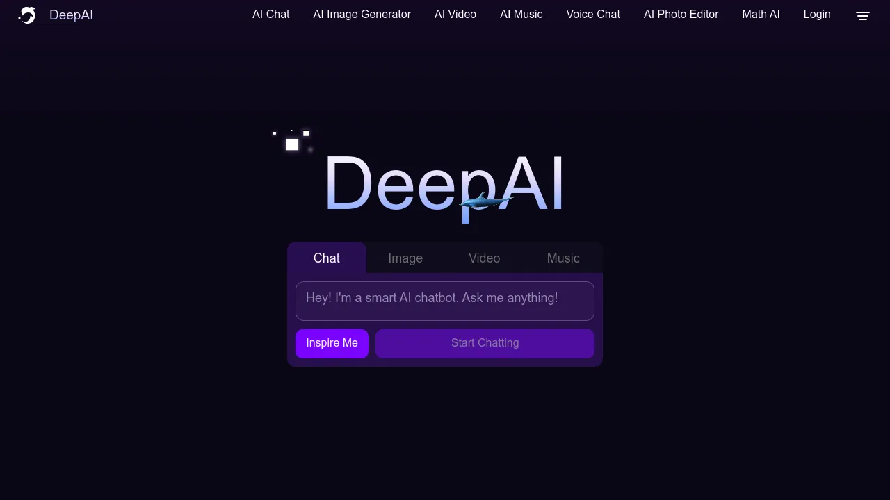 Screenshot 1 of DeepAI