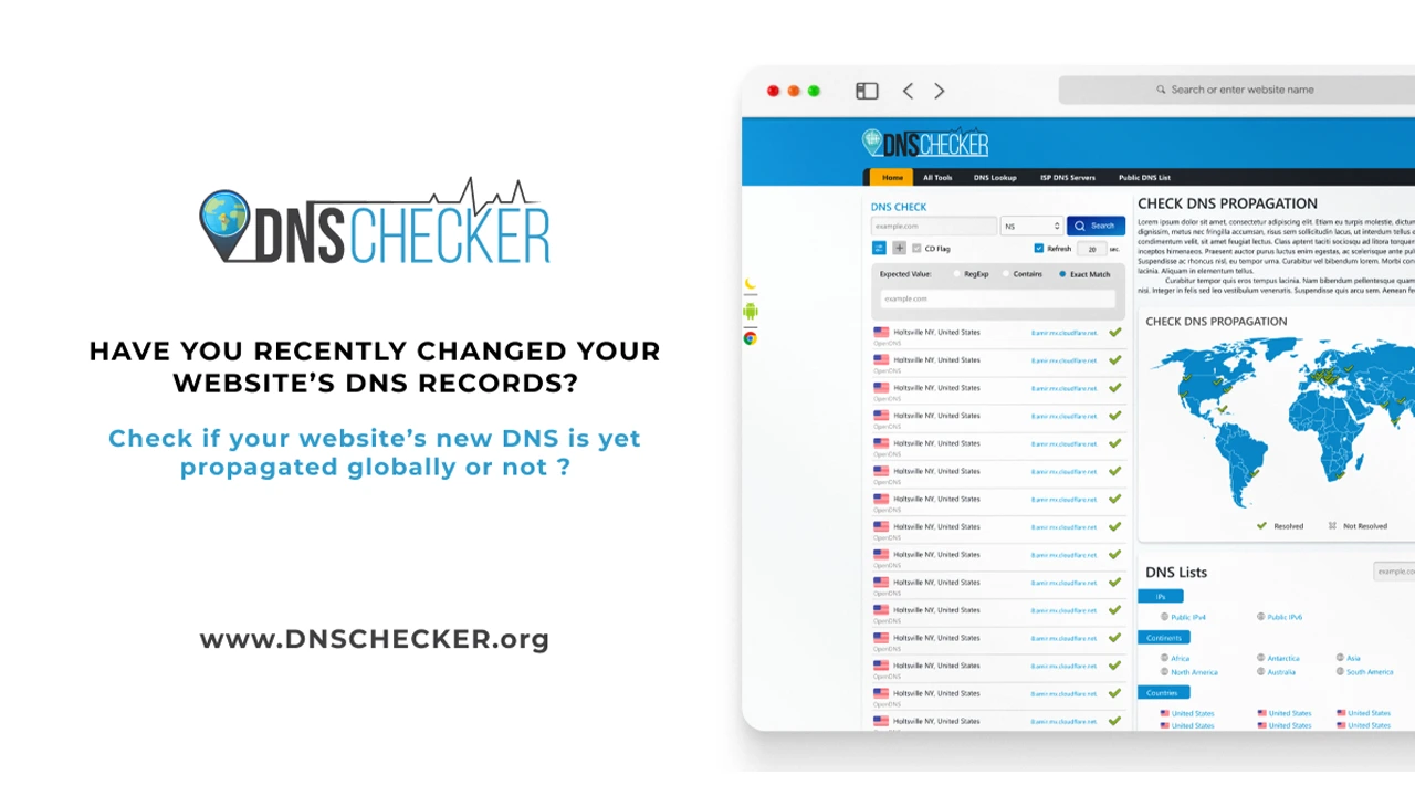 Screenshot 1 of DNSChecker