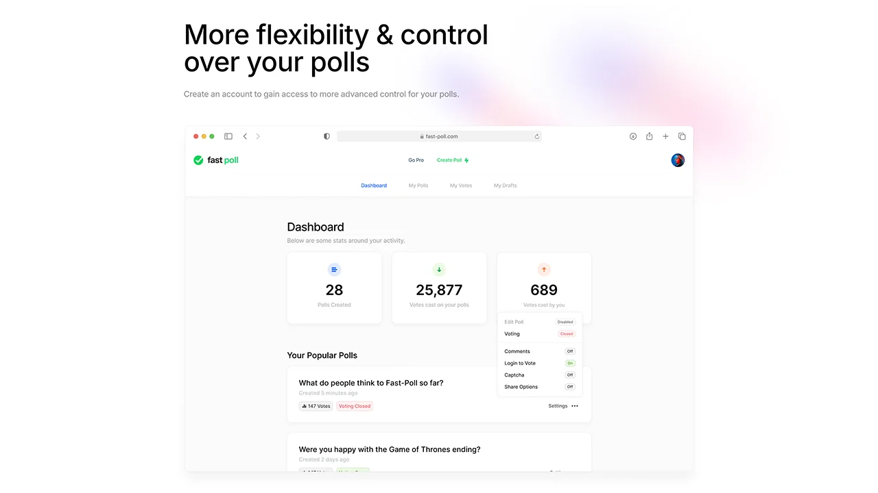 Screenshot 3 of Fast Poll