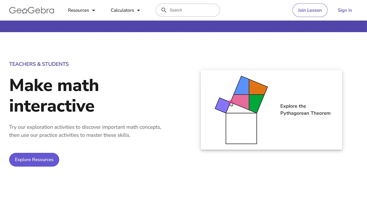 Screenshot 3 of GeoGebra
