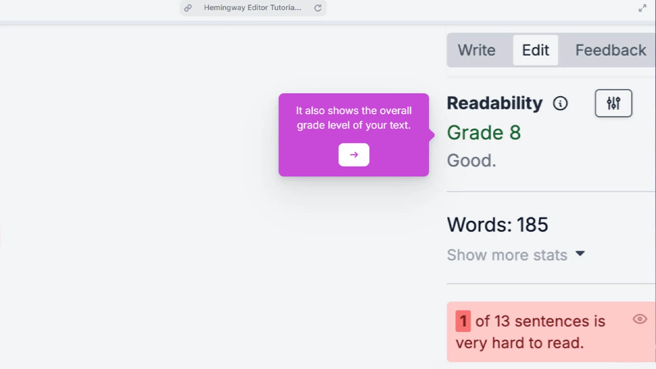 Screenshot 2 of Hemingway Editor