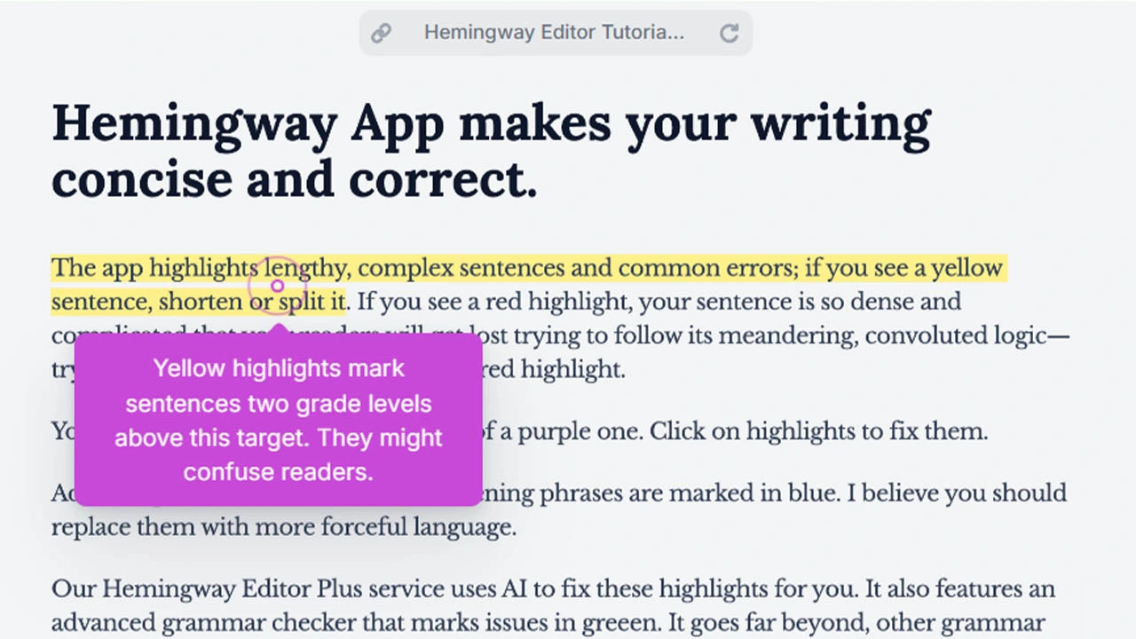 Screenshot 3 of Hemingway Editor