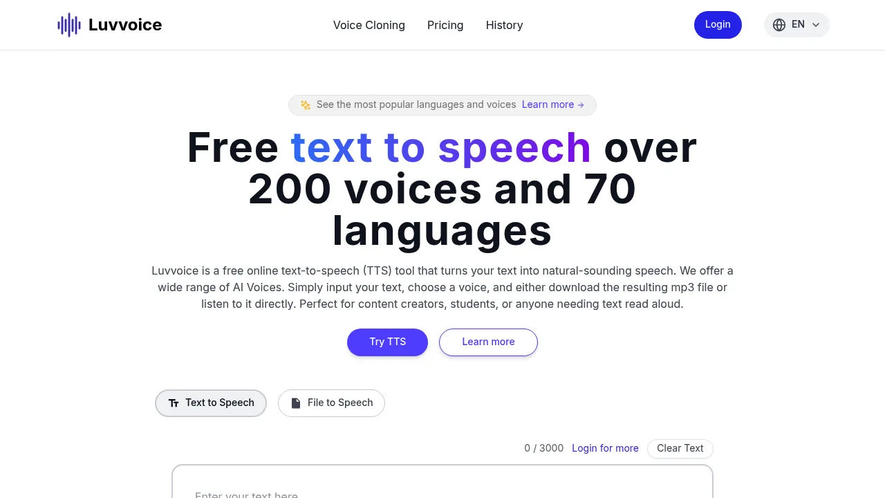 Screenshot 1 of Luvvoice