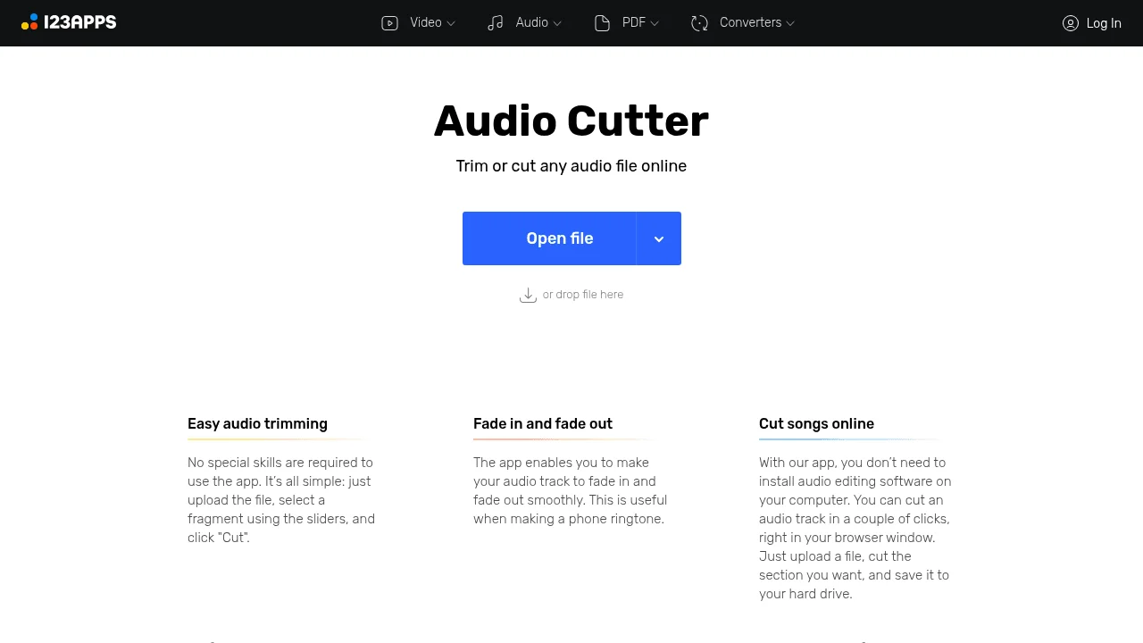 Screenshot 1 of MP3Cut
