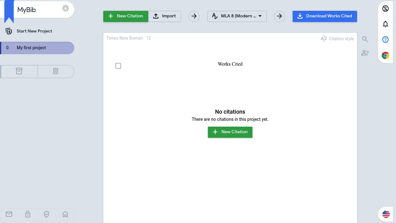 Screenshot 1 of MyBib