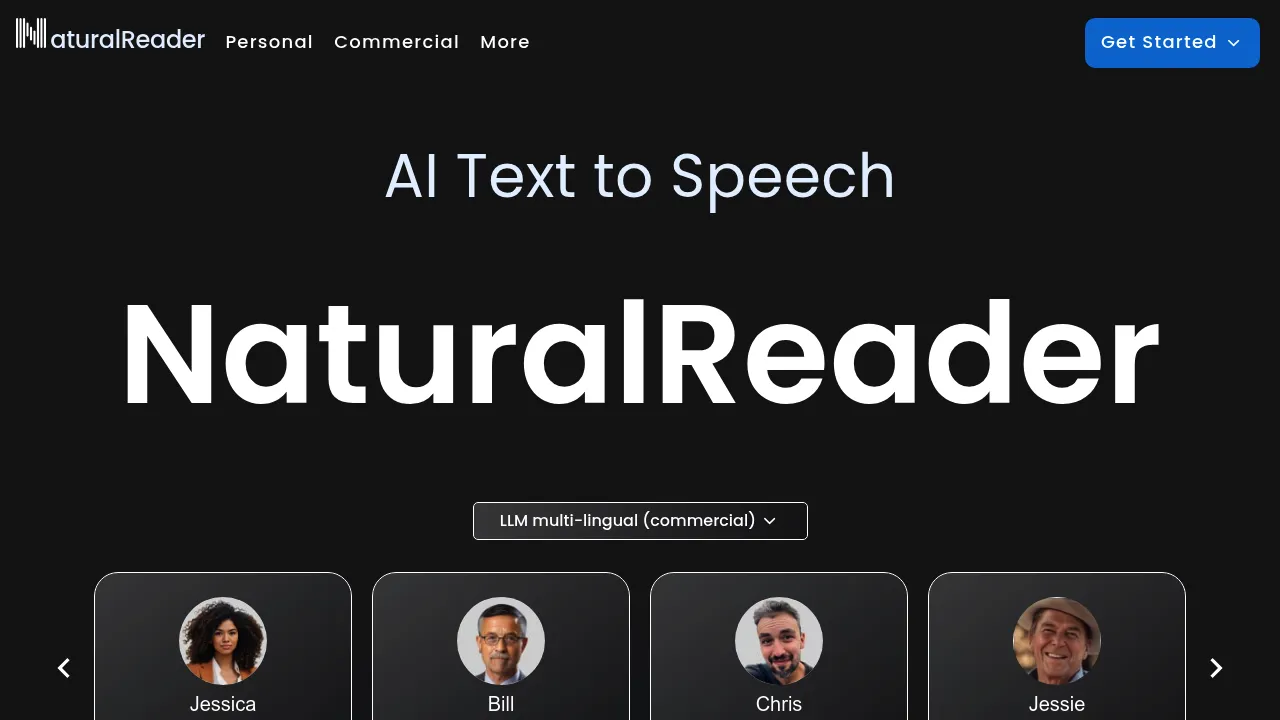Screenshot 1 of NaturalReaders