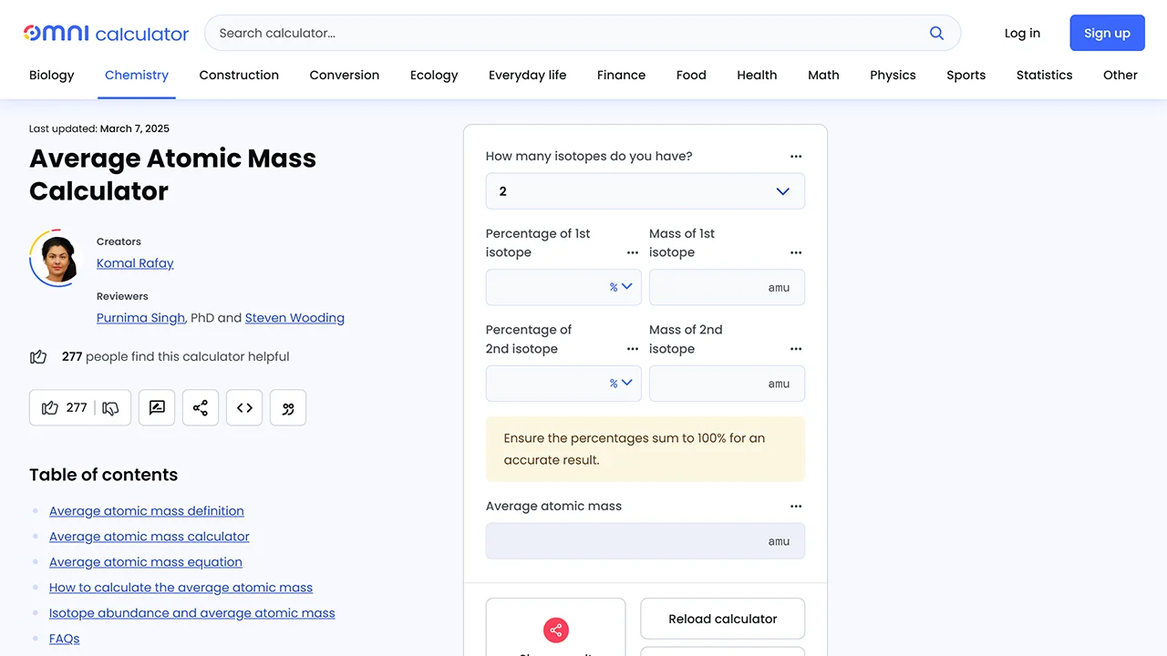 Screenshot 4 of Omni Calculator