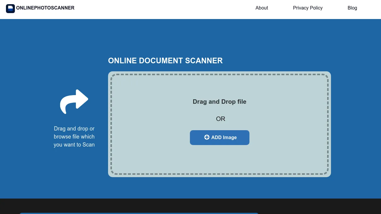 Screenshot 1 of OnlinePhotoScanner