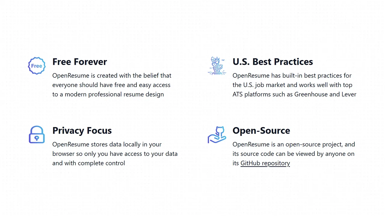 Screenshot 2 of Open Resume