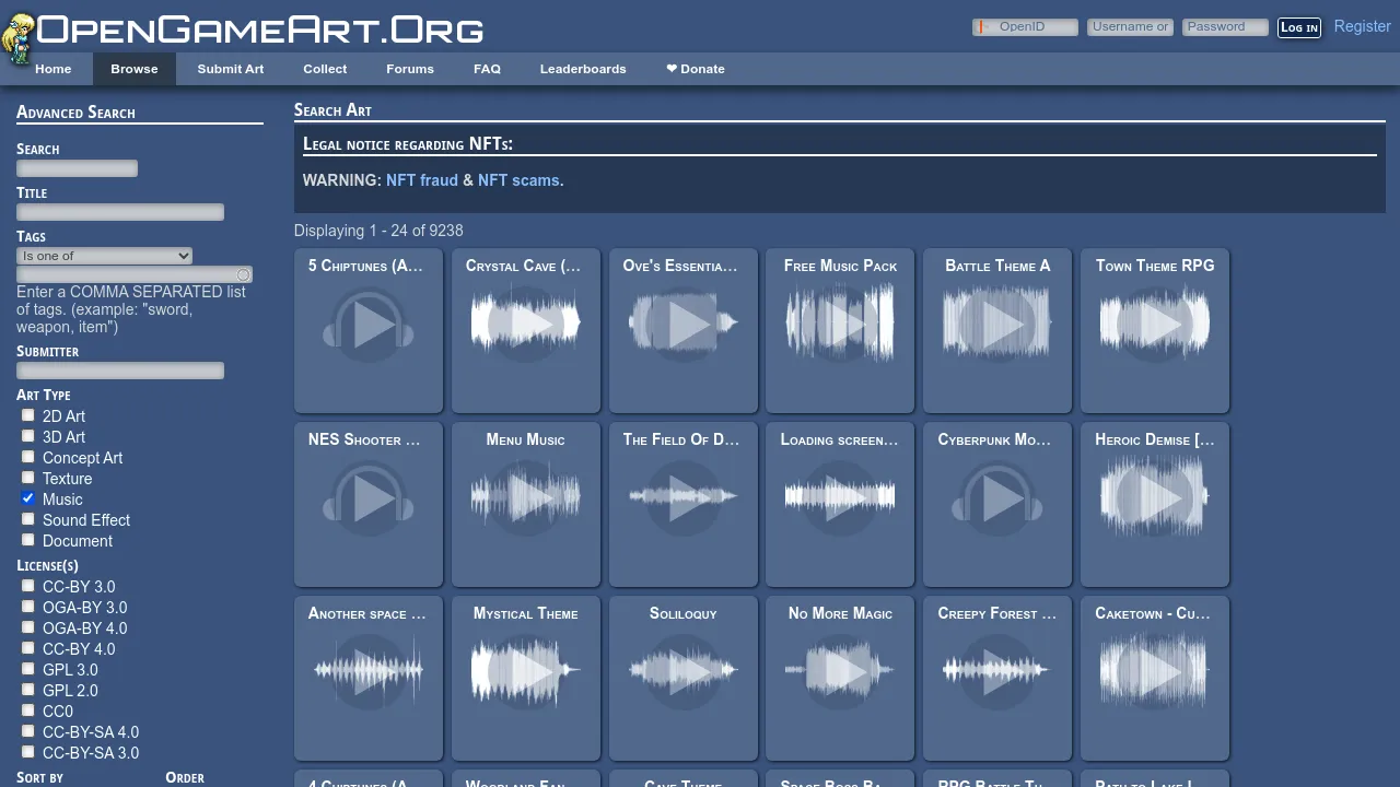 Screenshot 3 of OpenGameArt