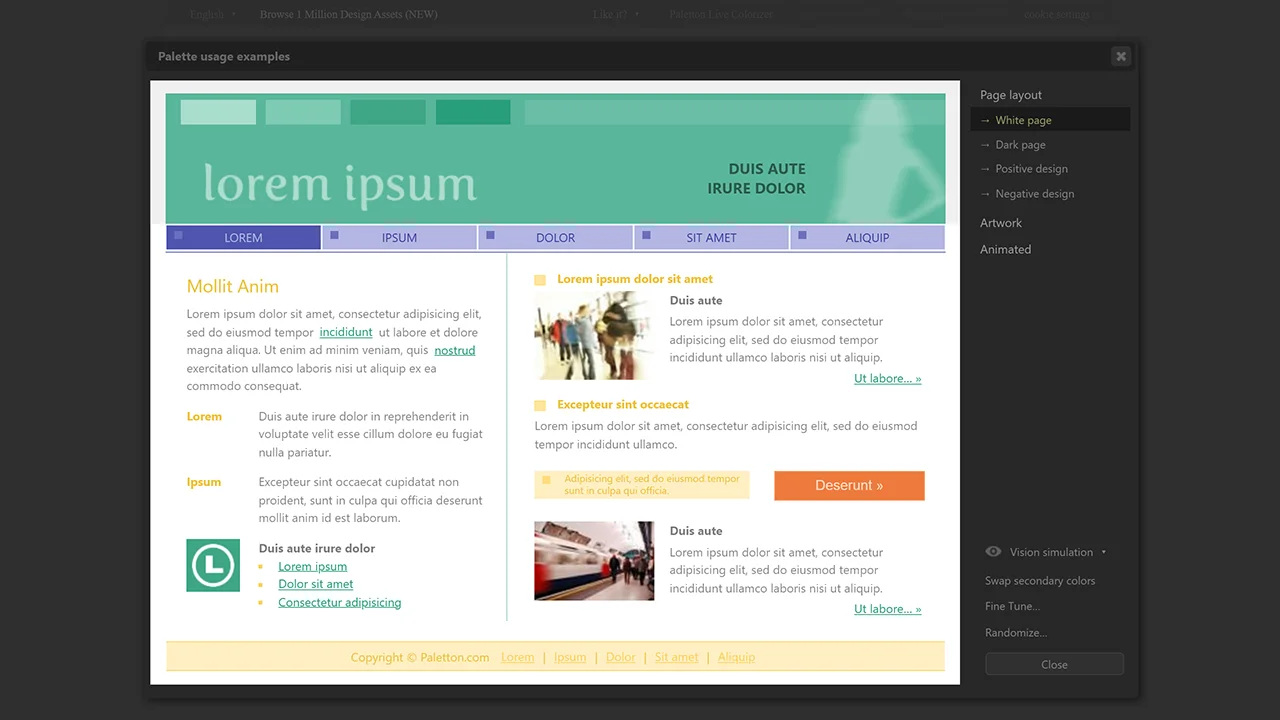 Screenshot 3 of Paletton