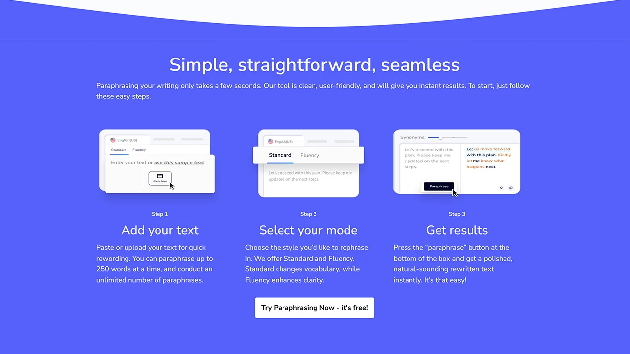 Screenshot 2 of Paraphrasing-Tool