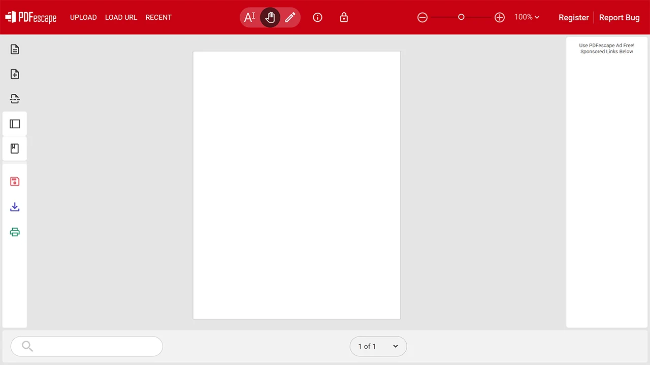 Screenshot 3 of PDFescape