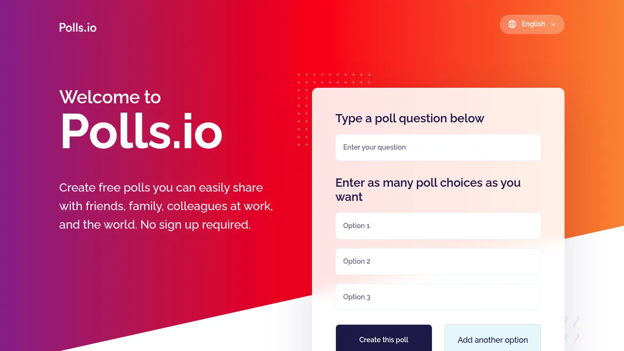Screenshot 1 of Polls.io
