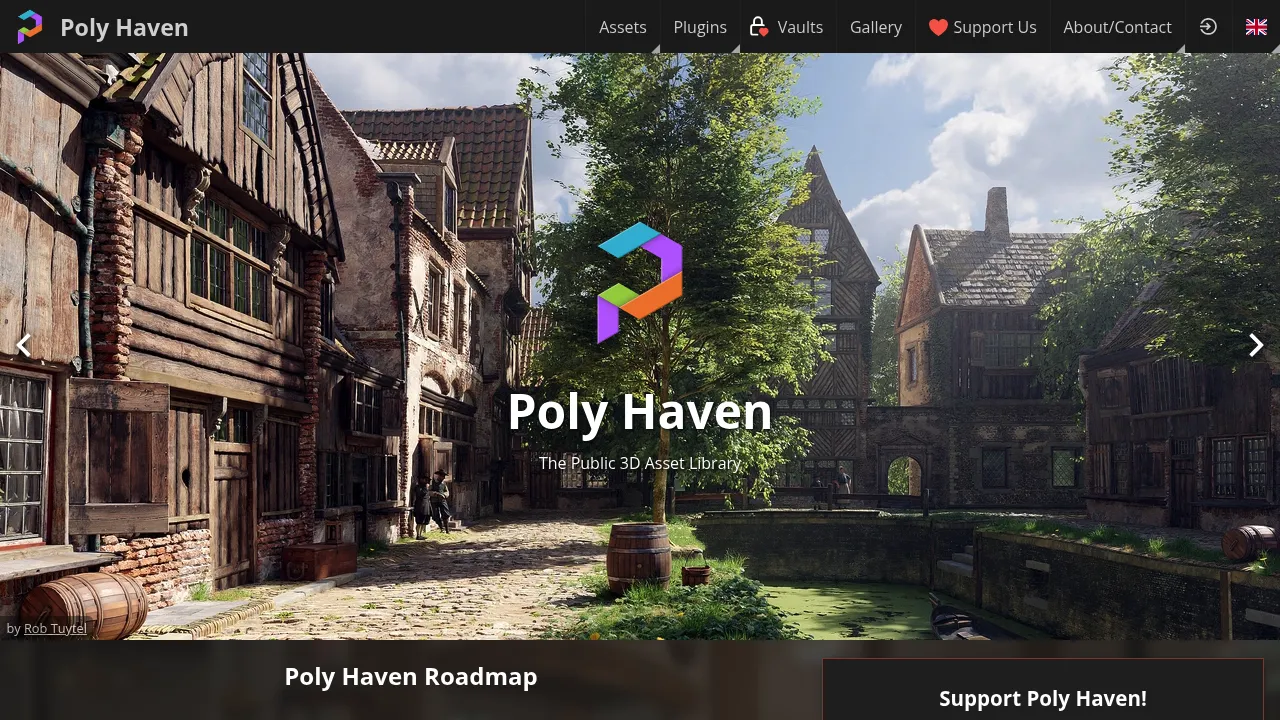 Screenshot 1 of Poly Haven