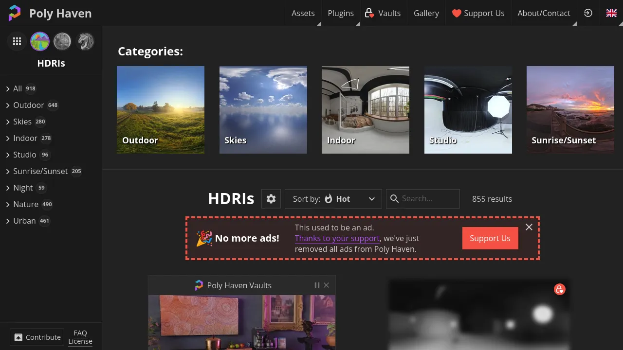 Screenshot 2 of Poly Haven