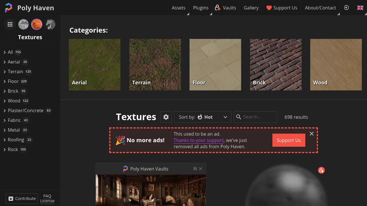 Screenshot 3 of Poly Haven