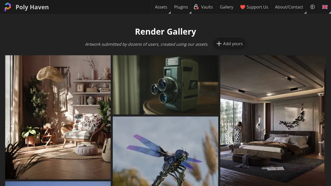 Screenshot 5 of Poly Haven