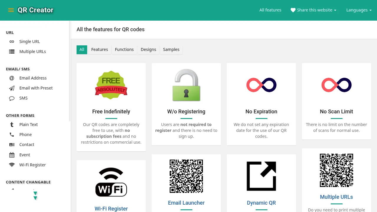 Screenshot 1 of QR Creator