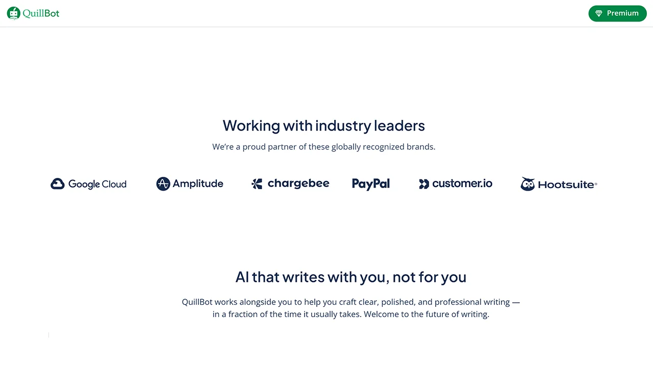 Screenshot 2 of QuillBot