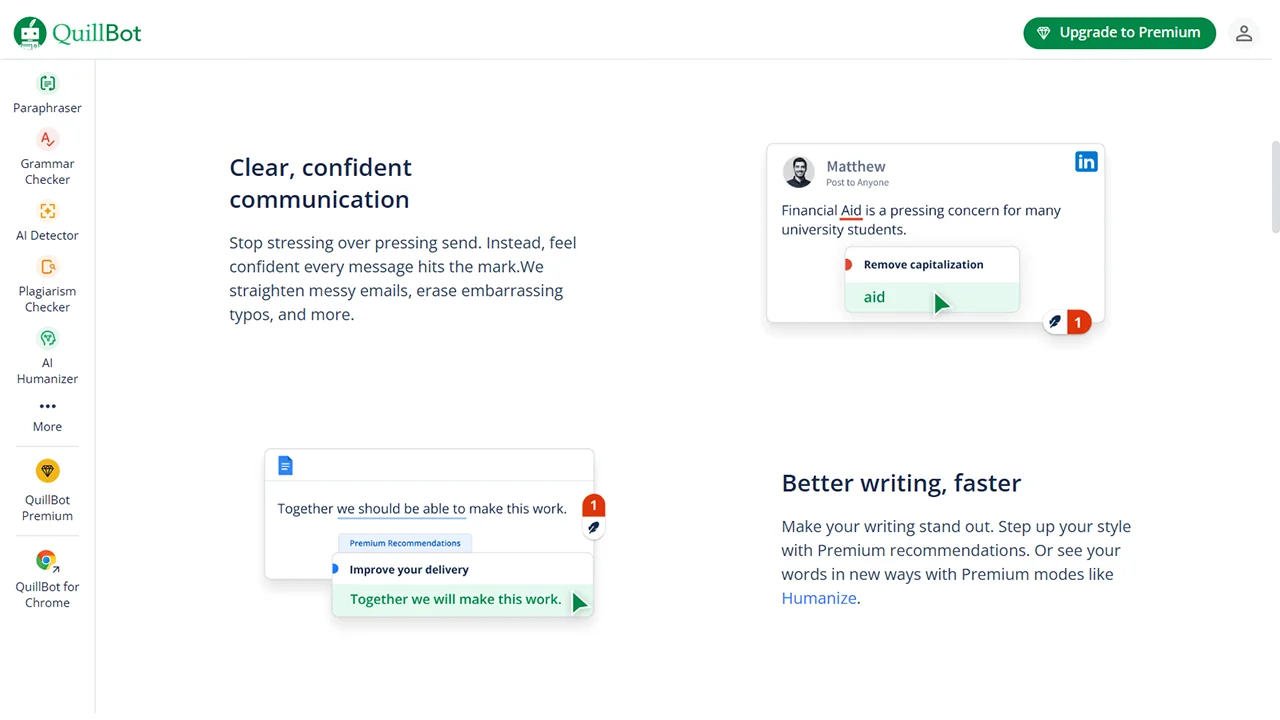Screenshot 3 of QuillBot