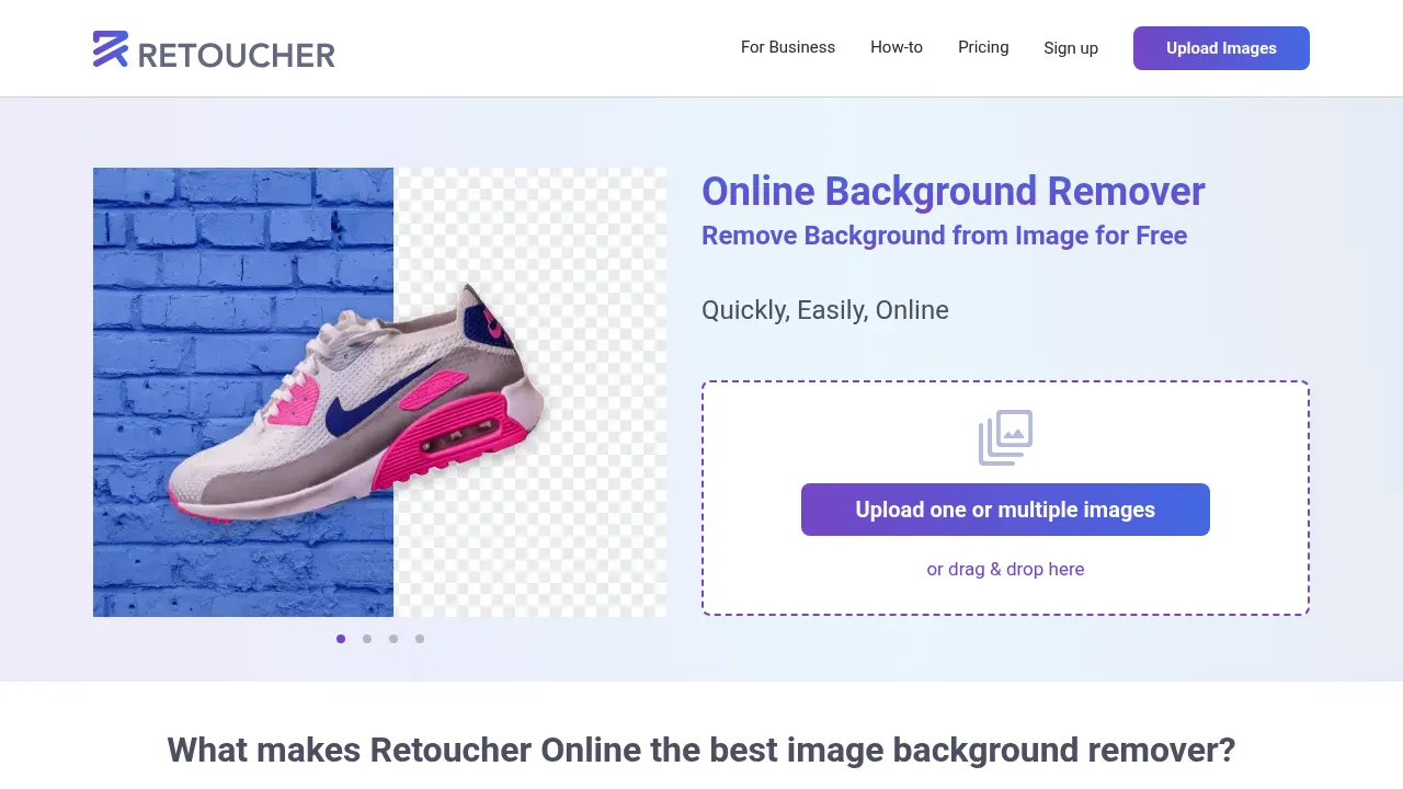 Screenshot 1 of Retoucher
