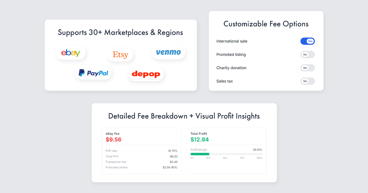 Screenshot 3 of SellerFeesCalculator