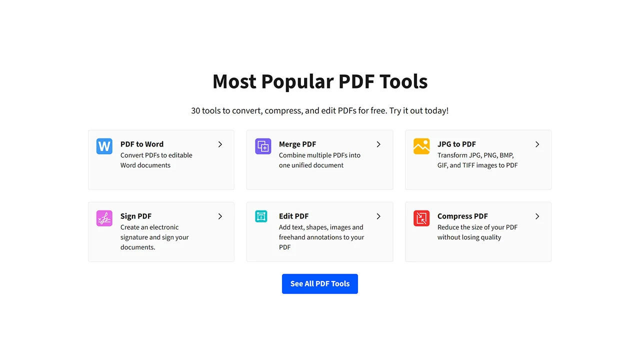 Screenshot 2 of Smallpdf