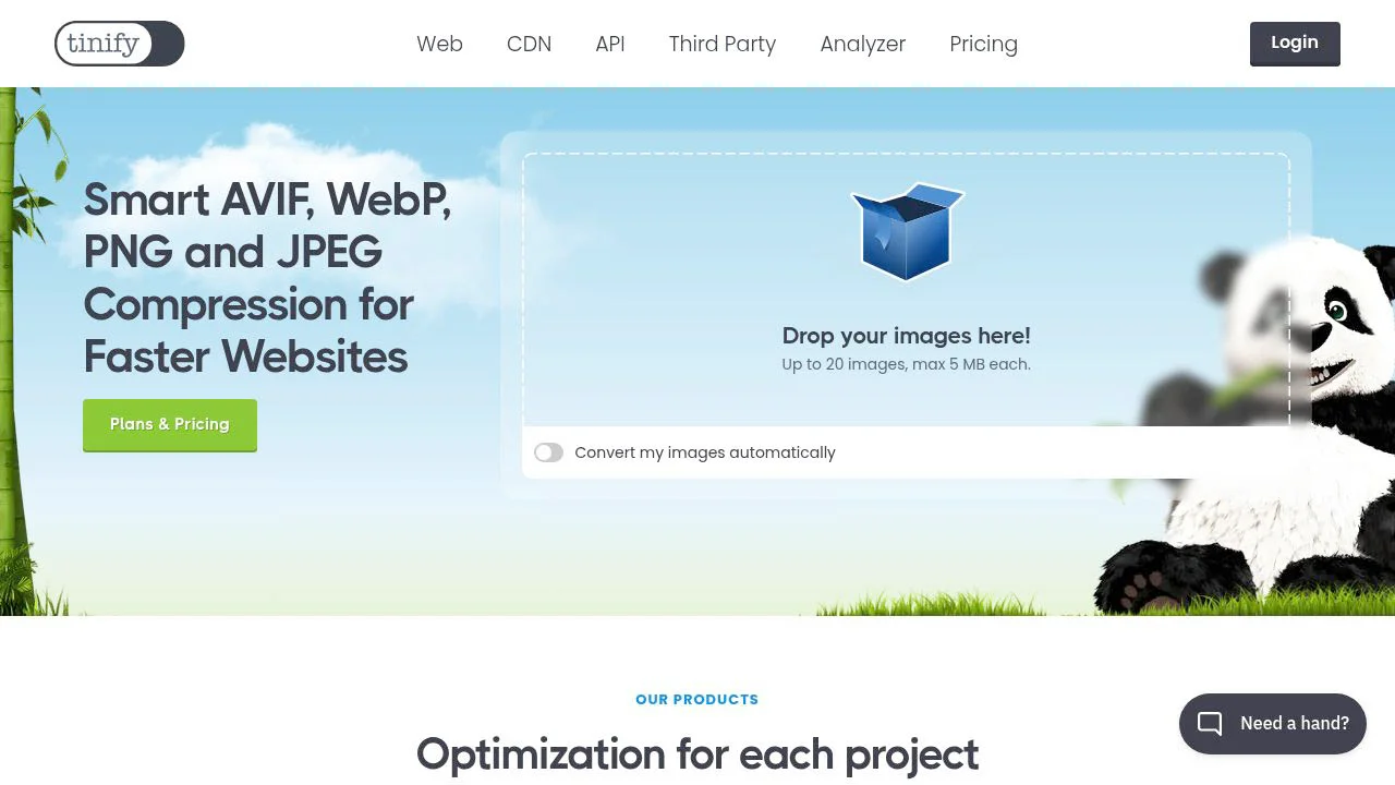 Screenshot 1 of TinyPNG