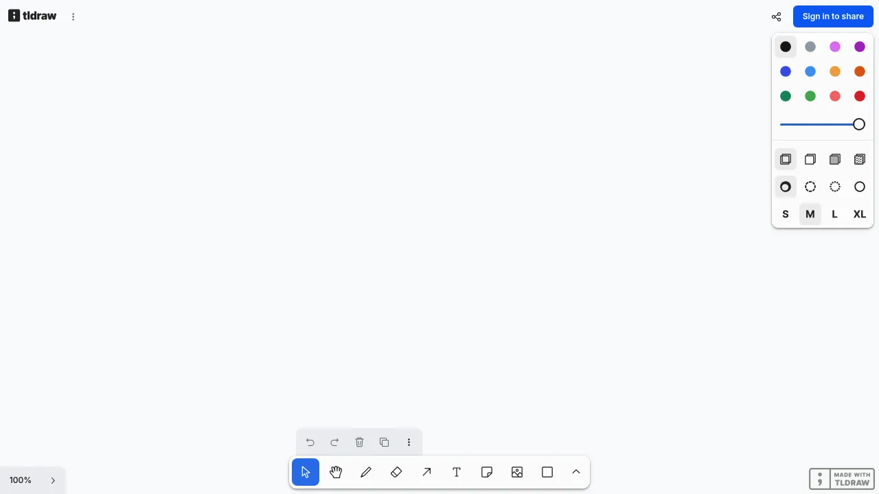 Screenshot 1 of tldraw