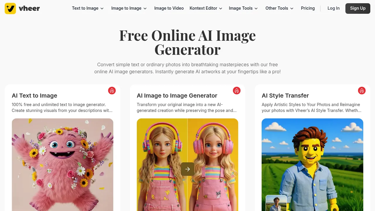 Screenshot 1 of Vheer