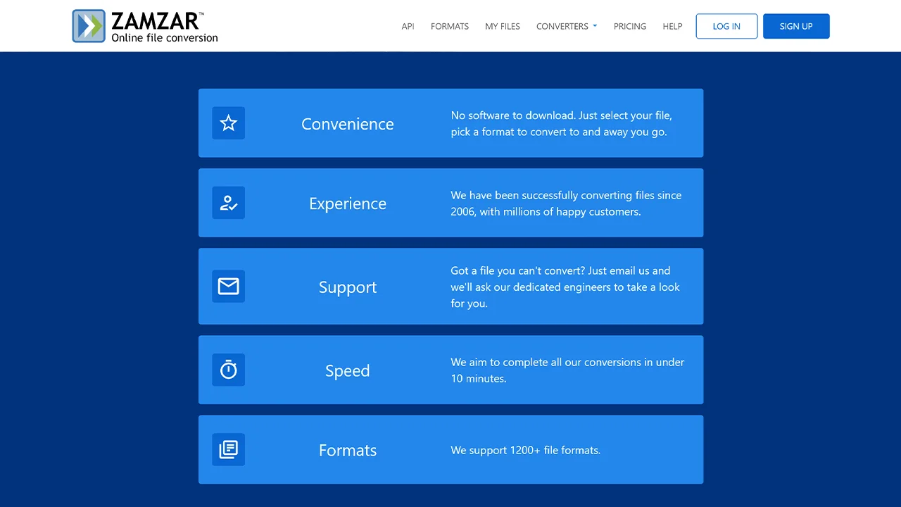 Screenshot 4 of Zamzar